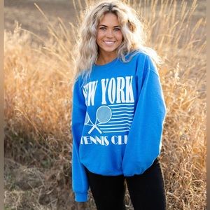 NY tennis club sweatshirt